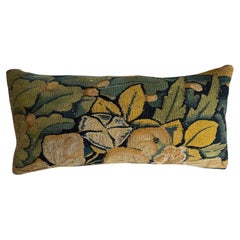 16th Century Brussels Renaissance Verdure Tapestry Pillow