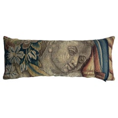 16th Century Brussels Tapestry Pillow