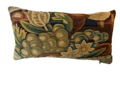 16th Century Brussels Verdure Tapestry Pillow