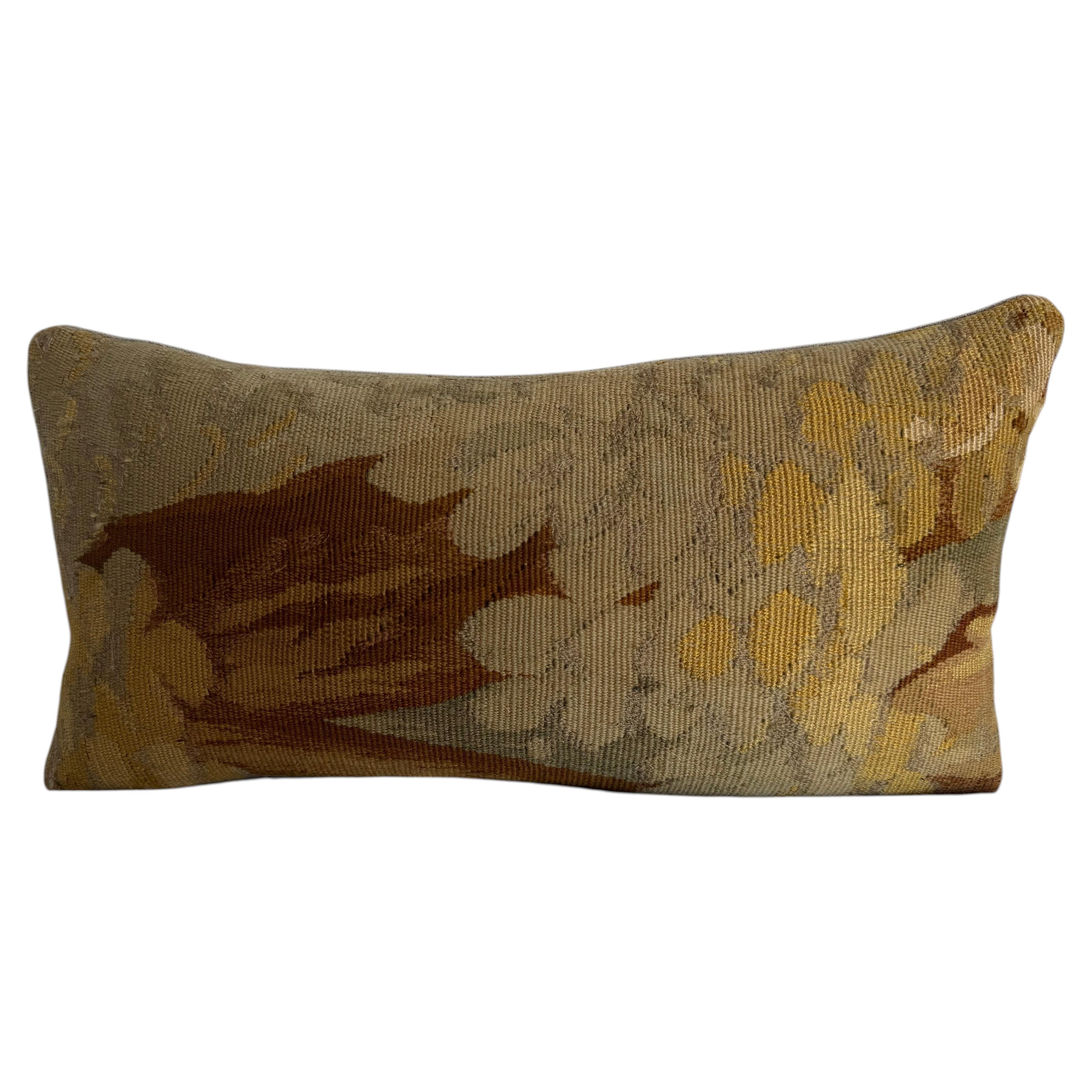 16th Century Brussels Verdure Tapestry Pillow