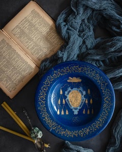 Italienische Maiolica Farnese alla Porzellanschale von Castelli aus dem 16. Jahrhundert