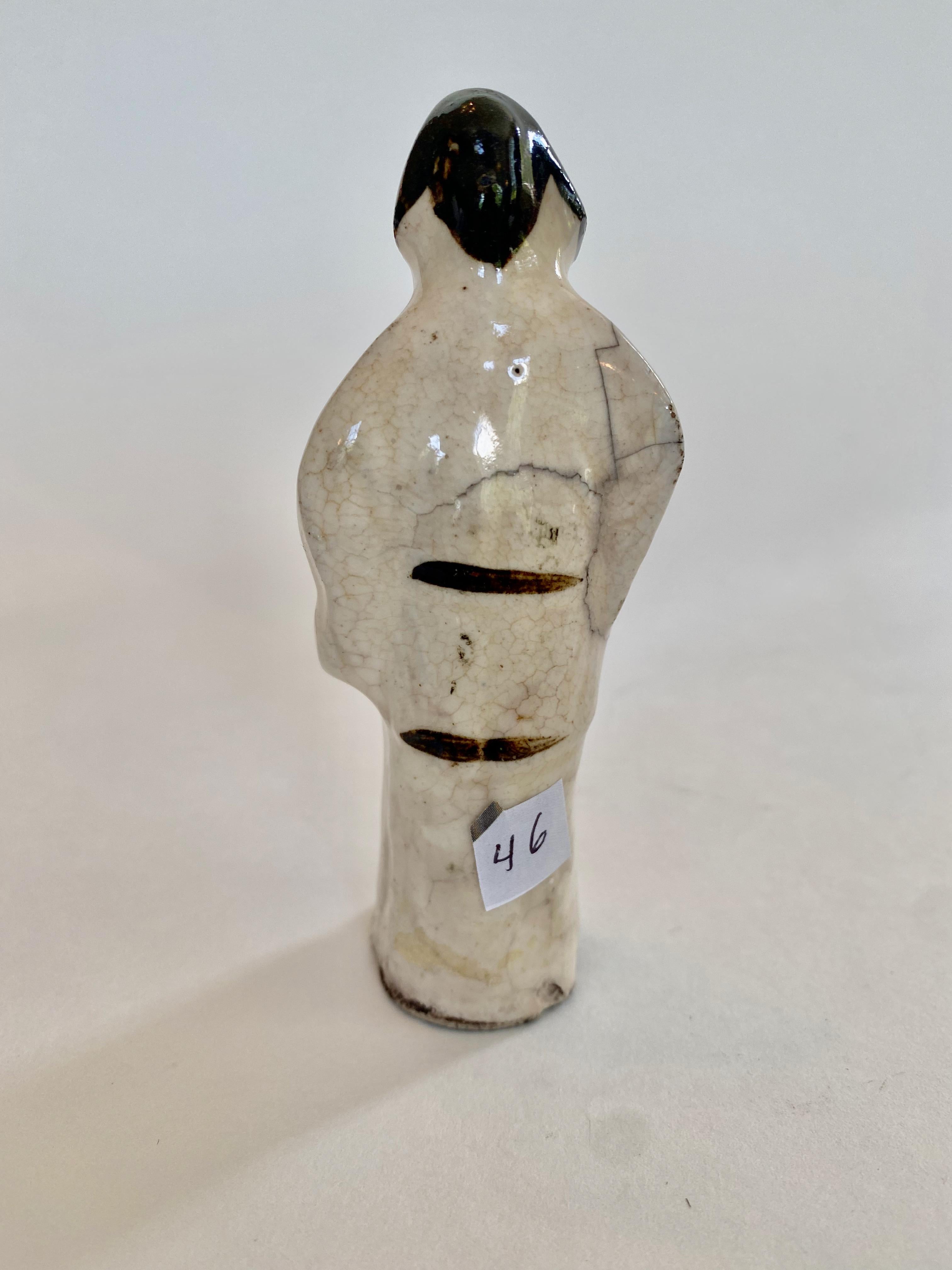 Ceramic 16th Century Chinese Pottery Figure For Sale