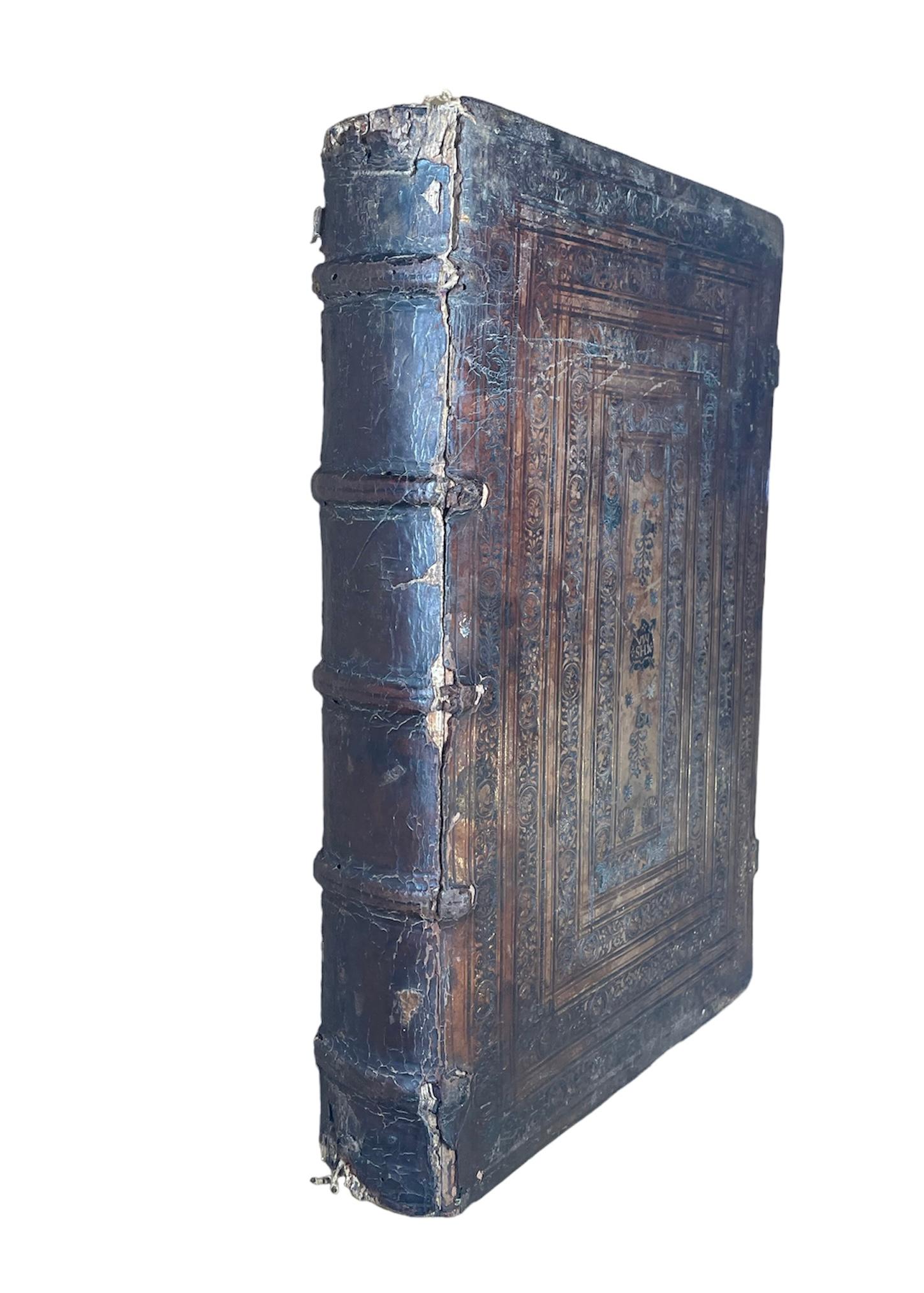 16th Century Edition Of Thomas Aquinas Book In Good Condition In Guaynabo, PR