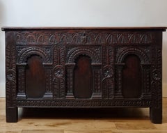 16. Jahrhundert Elizabethan geschnitzt OAK Chest