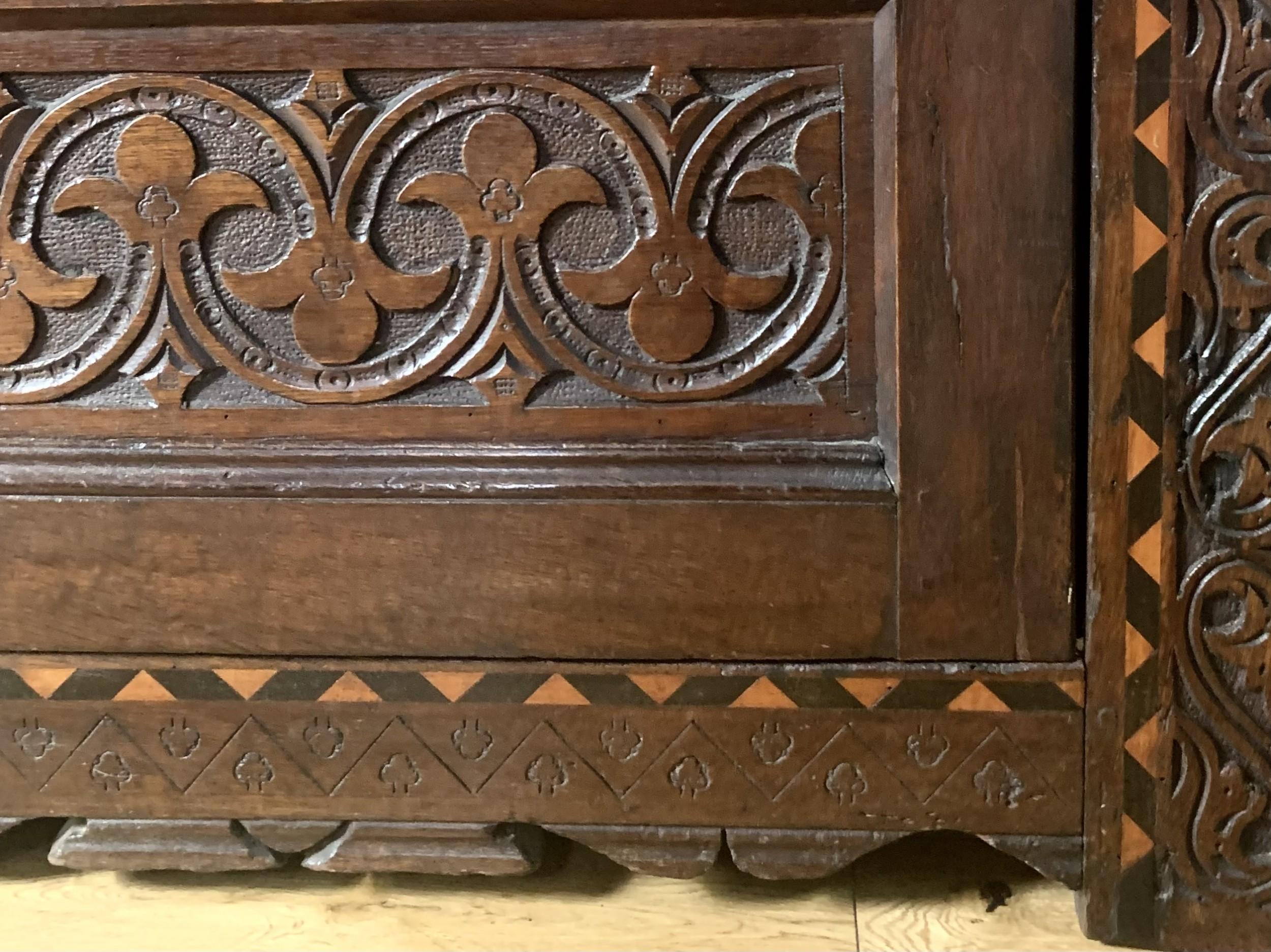 16th Century Elizabethan Oak Court Cupboard Circa 1600 For Sale 3