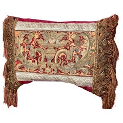 16th Century Embroidery Pillow