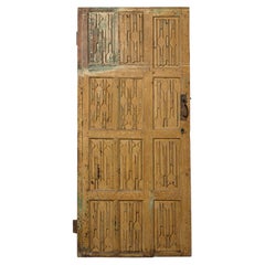 16th Century English 12-Panel Linenfold Door
