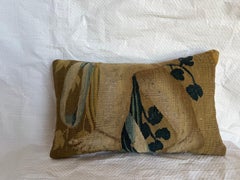 16th Century Flemish Brussels Tapestry Pillow