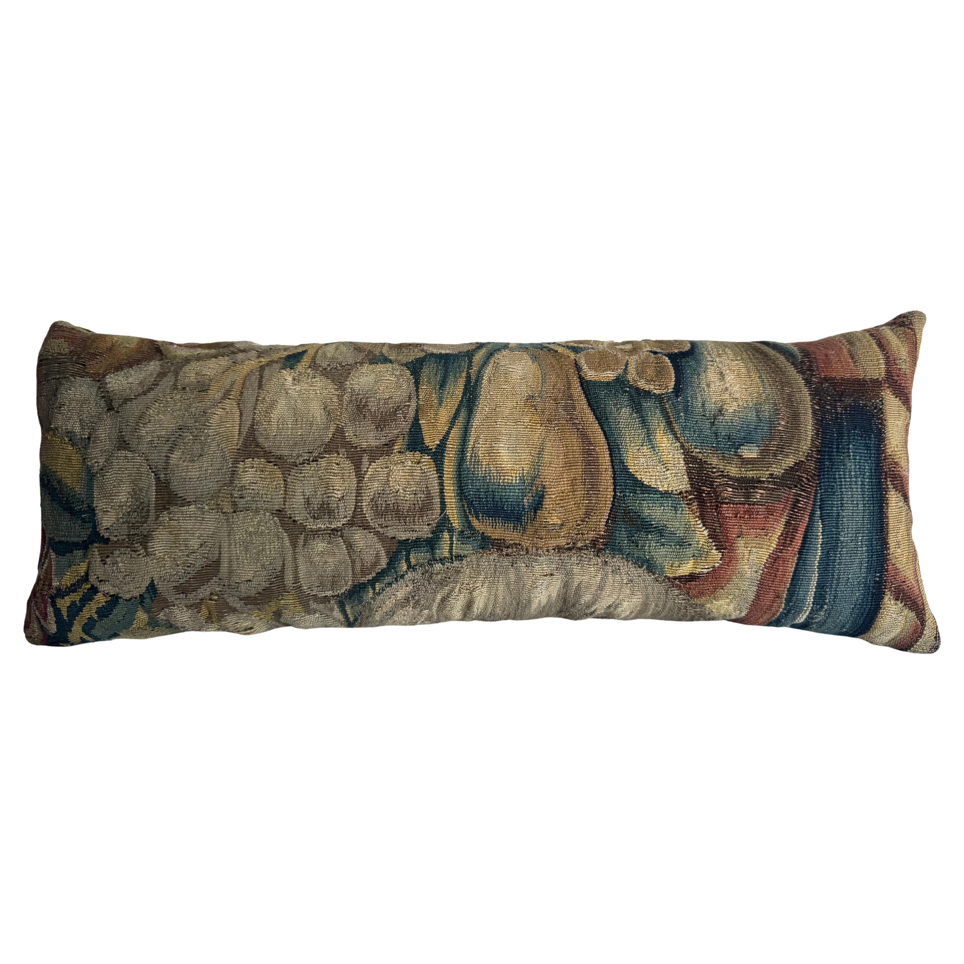 16th Century Flemish Brussels Tapestry Pillow