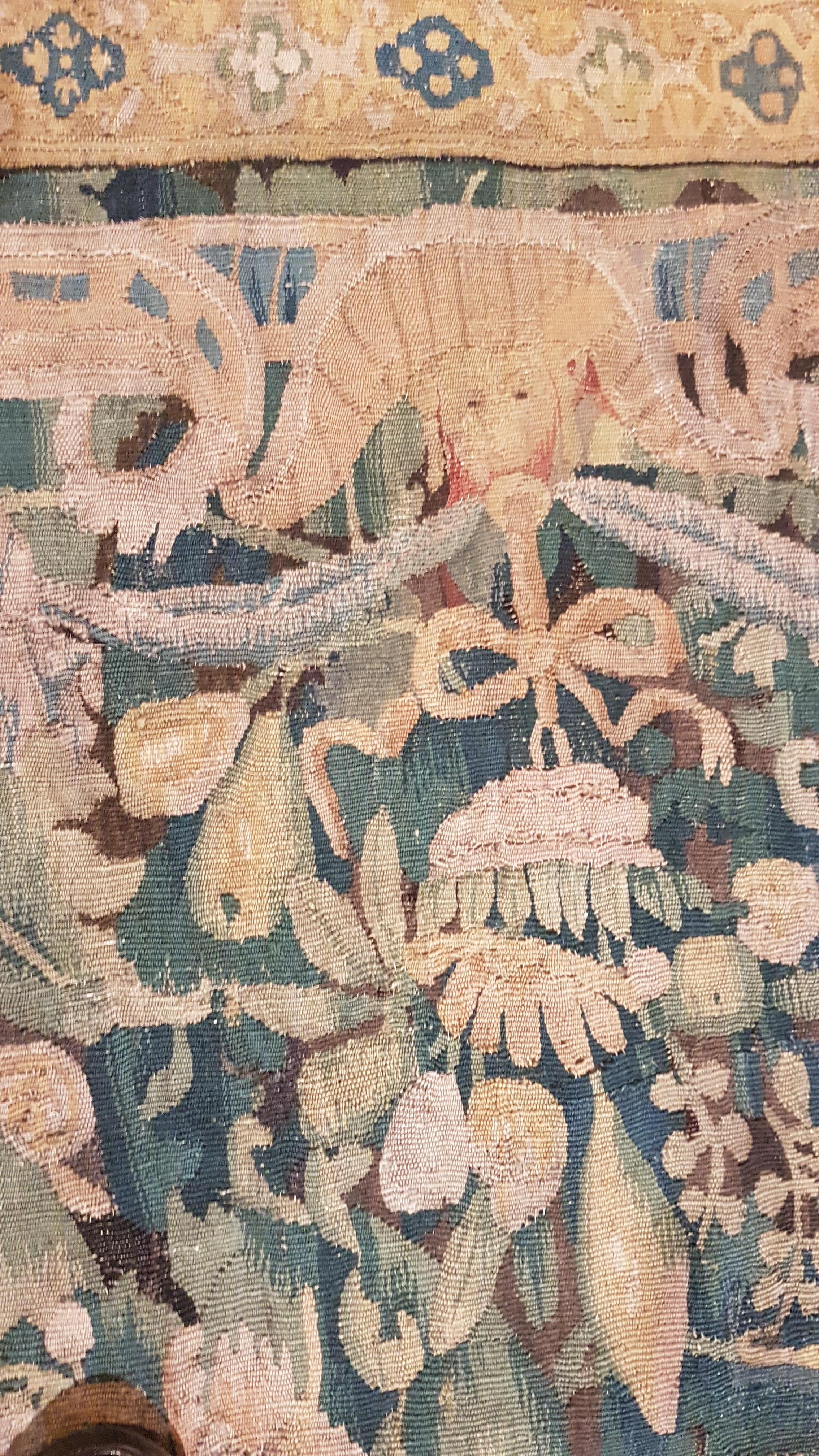 18th Century and Earlier Flemish Hand-Woven 