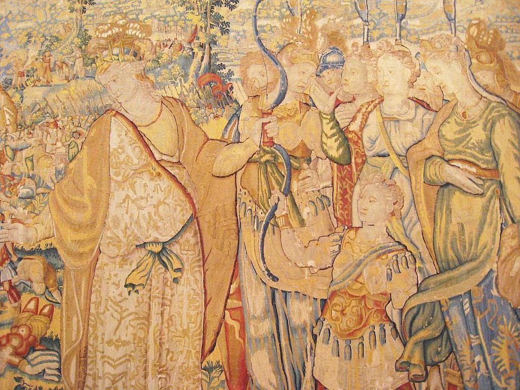 tapisserie celèbre du moyen âge
