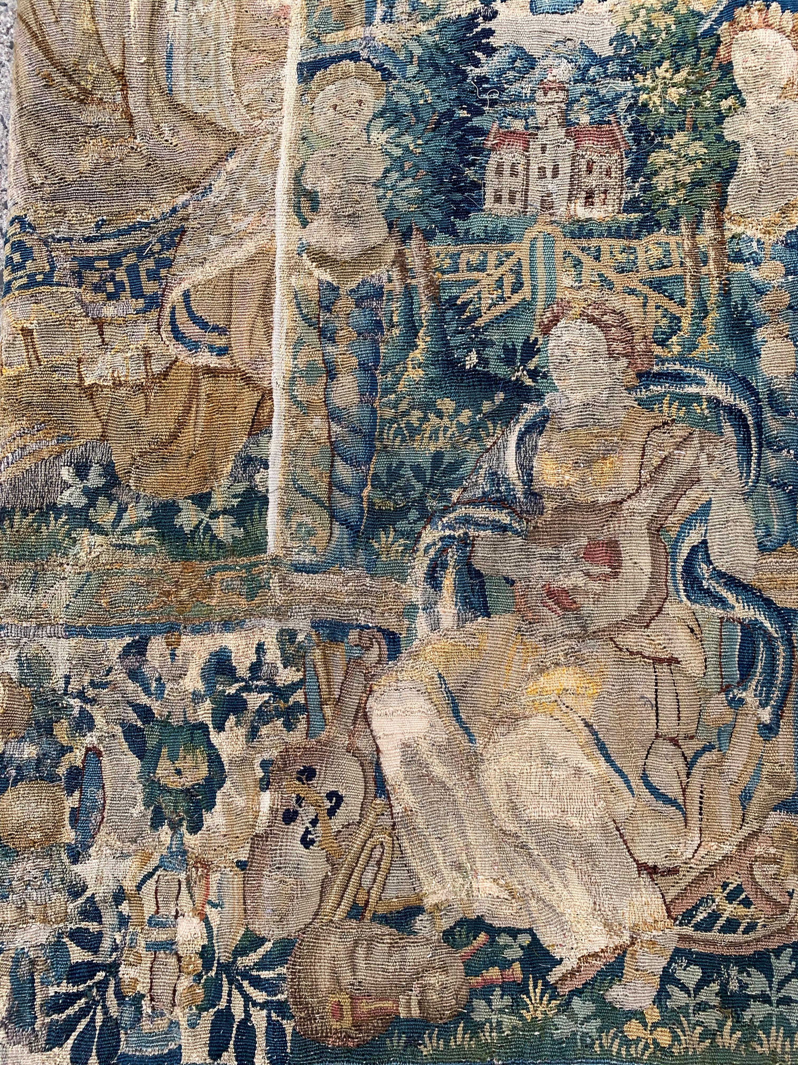 Tapisserie flamande du 16ème siècle en vente 1
