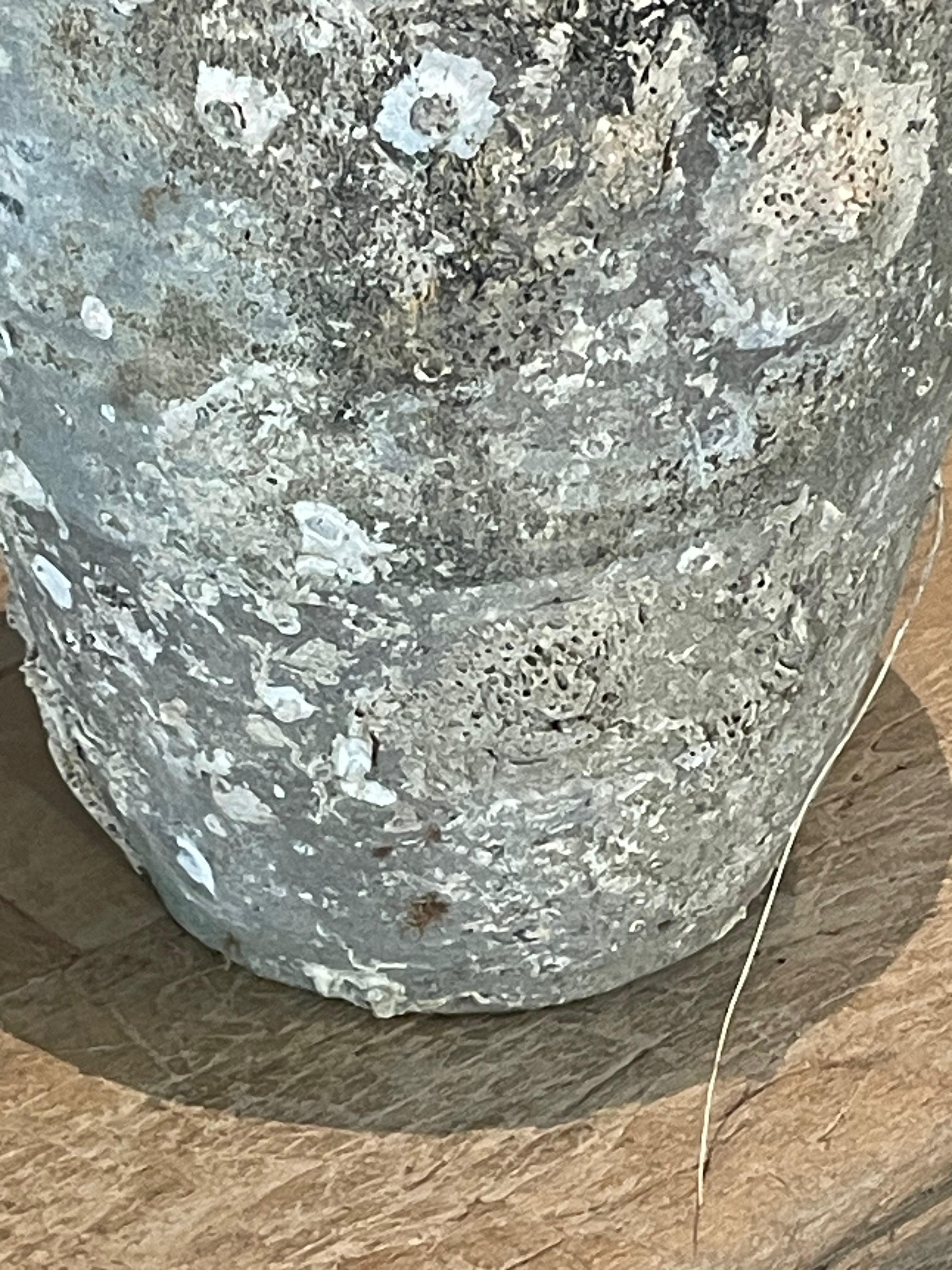 18th Century and Earlier 16th Century Fossil Embedded Shipwreck Vase, Sawankhalok, Thailand For Sale