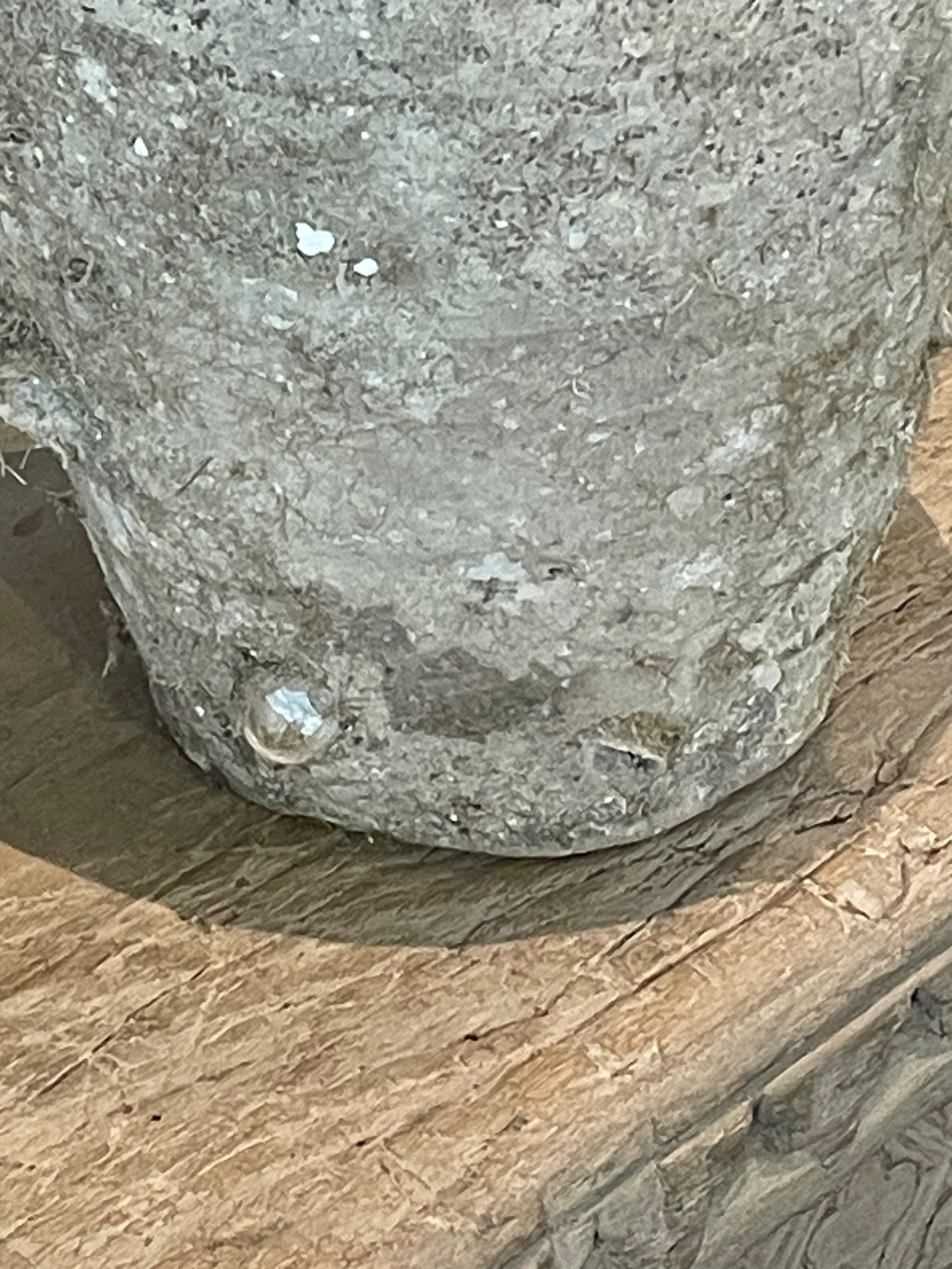 Ceramic 16th Century Fossil Embedded Shipwreck Vase, Sawankhalok, Thailand For Sale