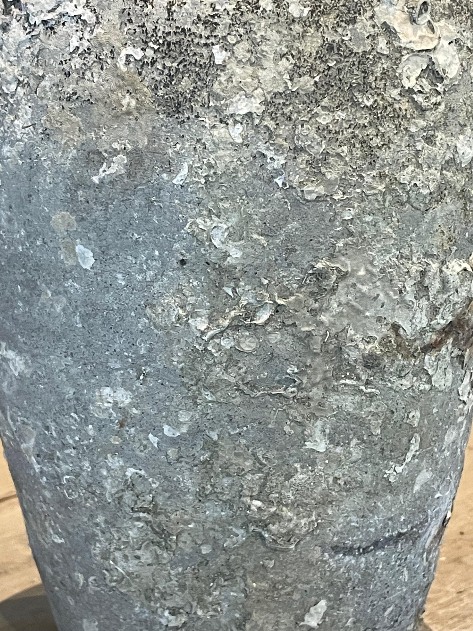 Ceramic 16th Century Fossil Embedded Shipwreck Vase, Sawankhalok, Thailand For Sale