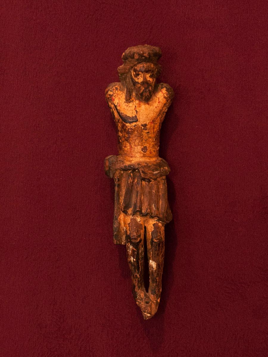 Hand-Carved 16th Century French Crucified Christ For Sale