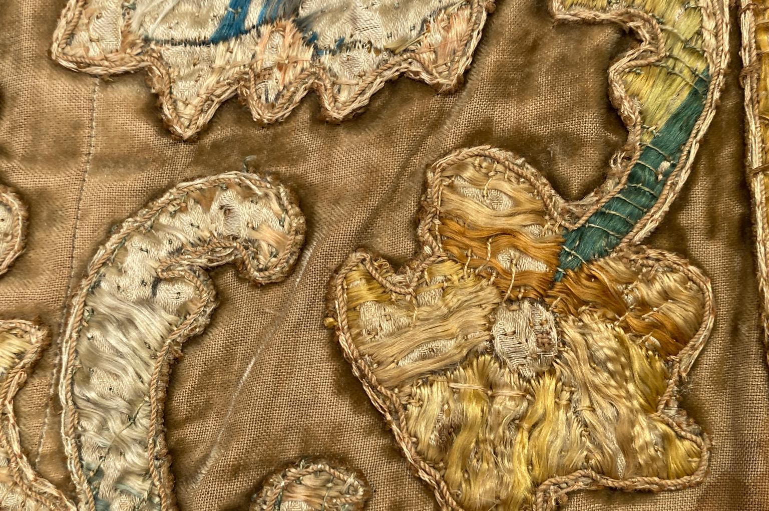 16th Century French Silk Embroidery Panel 3