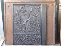 16. Jahrhundert Deutsche Gotik Feuerrückwand / Backsplash