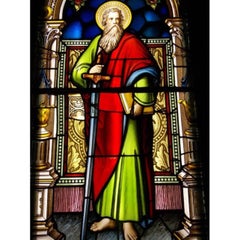 16th Century German Stained Glass Church Window