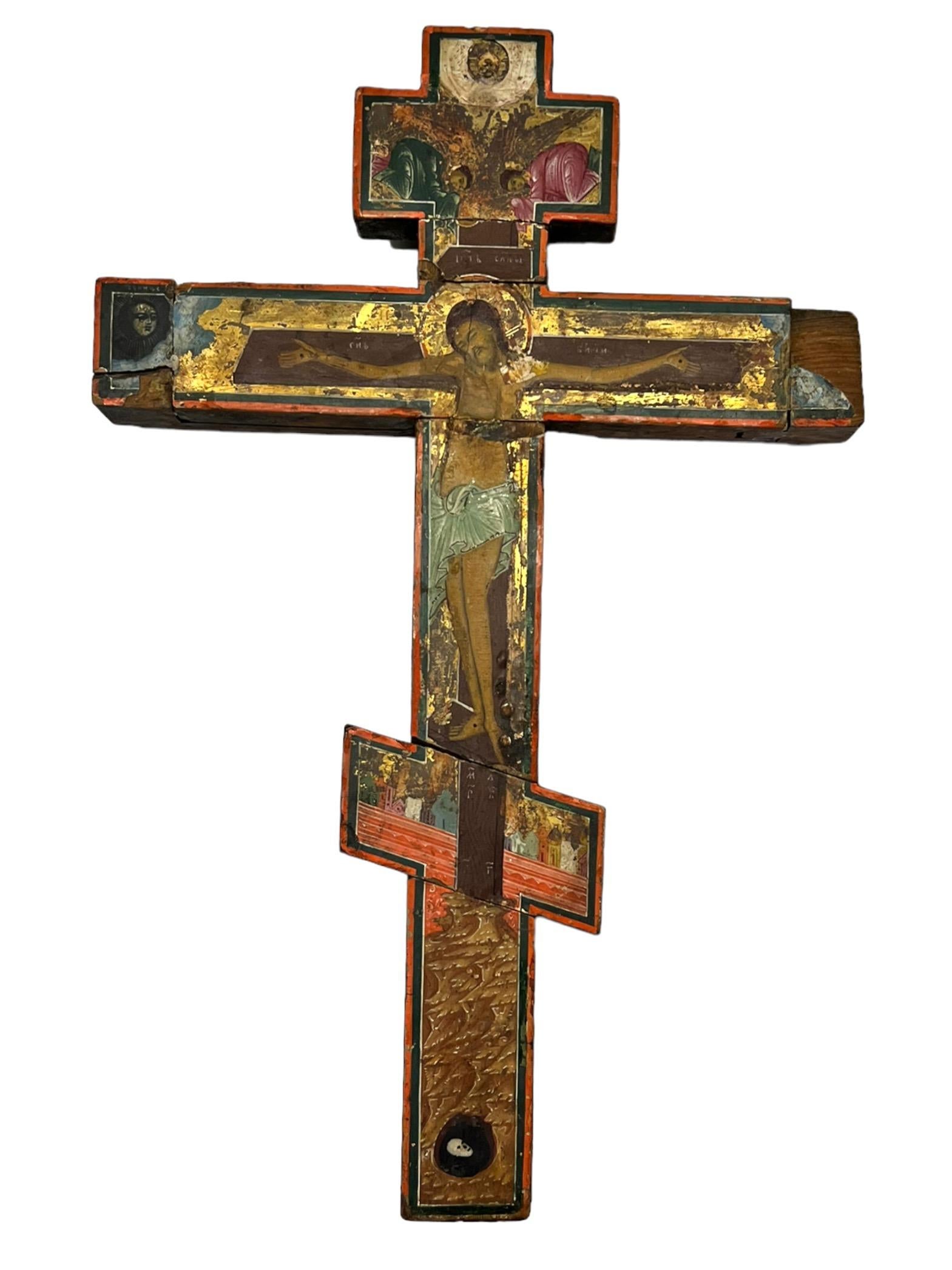 croix orthodoxe bois
