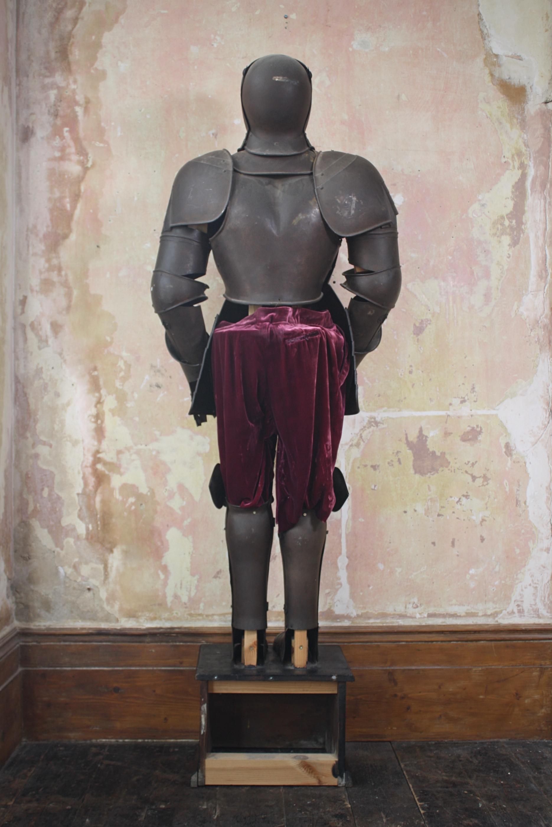 16th Century in Style, Victorian Country House Suit of Armour Sculpture For Sale 13
