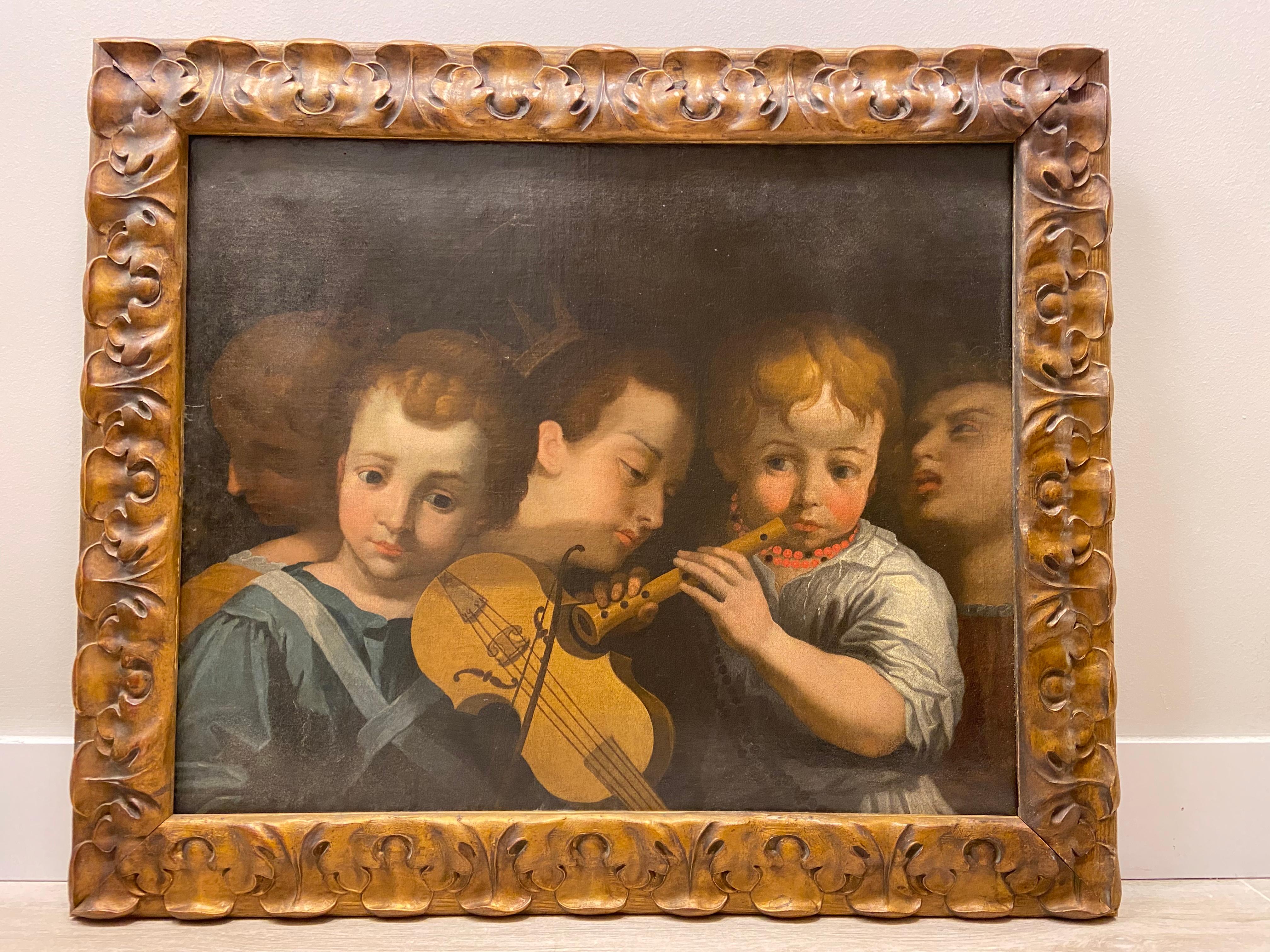 16th Century Italian Bolognese School O/Canvas 