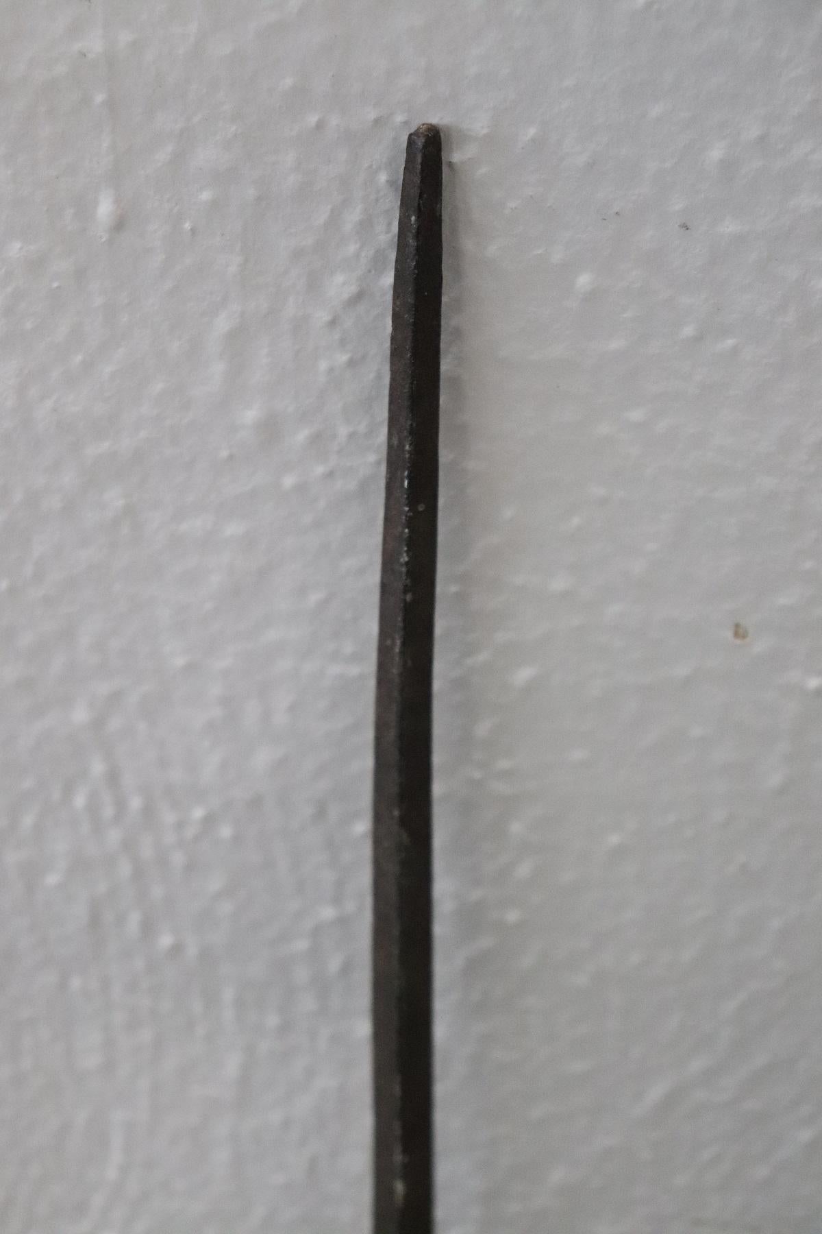 16th Century Italian Renaissance Antique Iron Halberd Spear 1