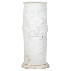 16th Century Italian Renaissance Carved Marble Pedestal
