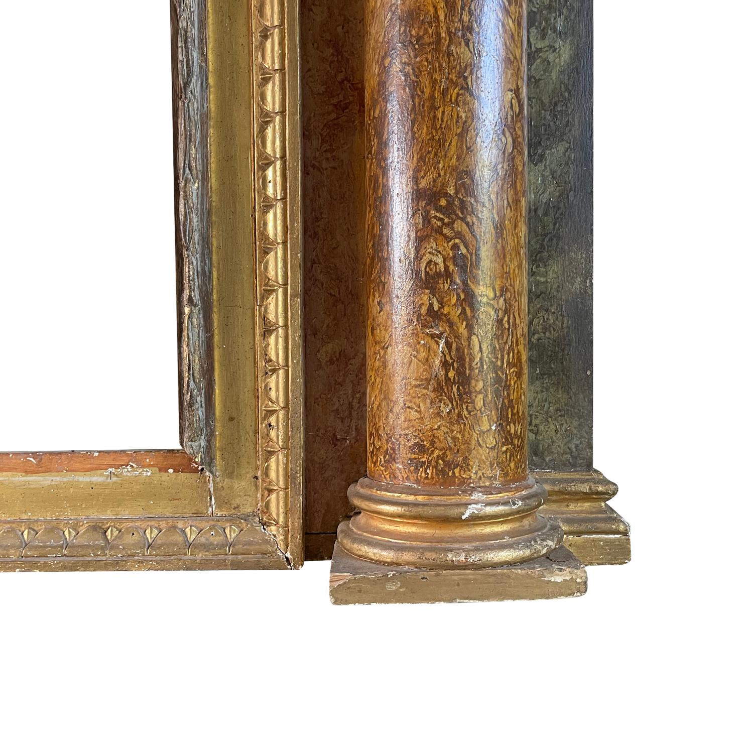 16th Century Italian Renaissance Fireplace Mantel Piece - Antique Surround For Sale 3