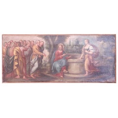 woman at the well painting 16th Century Italian "the Samaritan Woman at the Well" Oil Painting on Canvas