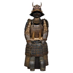 16th Century Myôchin School Japanese Suit-of-armour 'Yoroi', Signed Munehisa 宗久