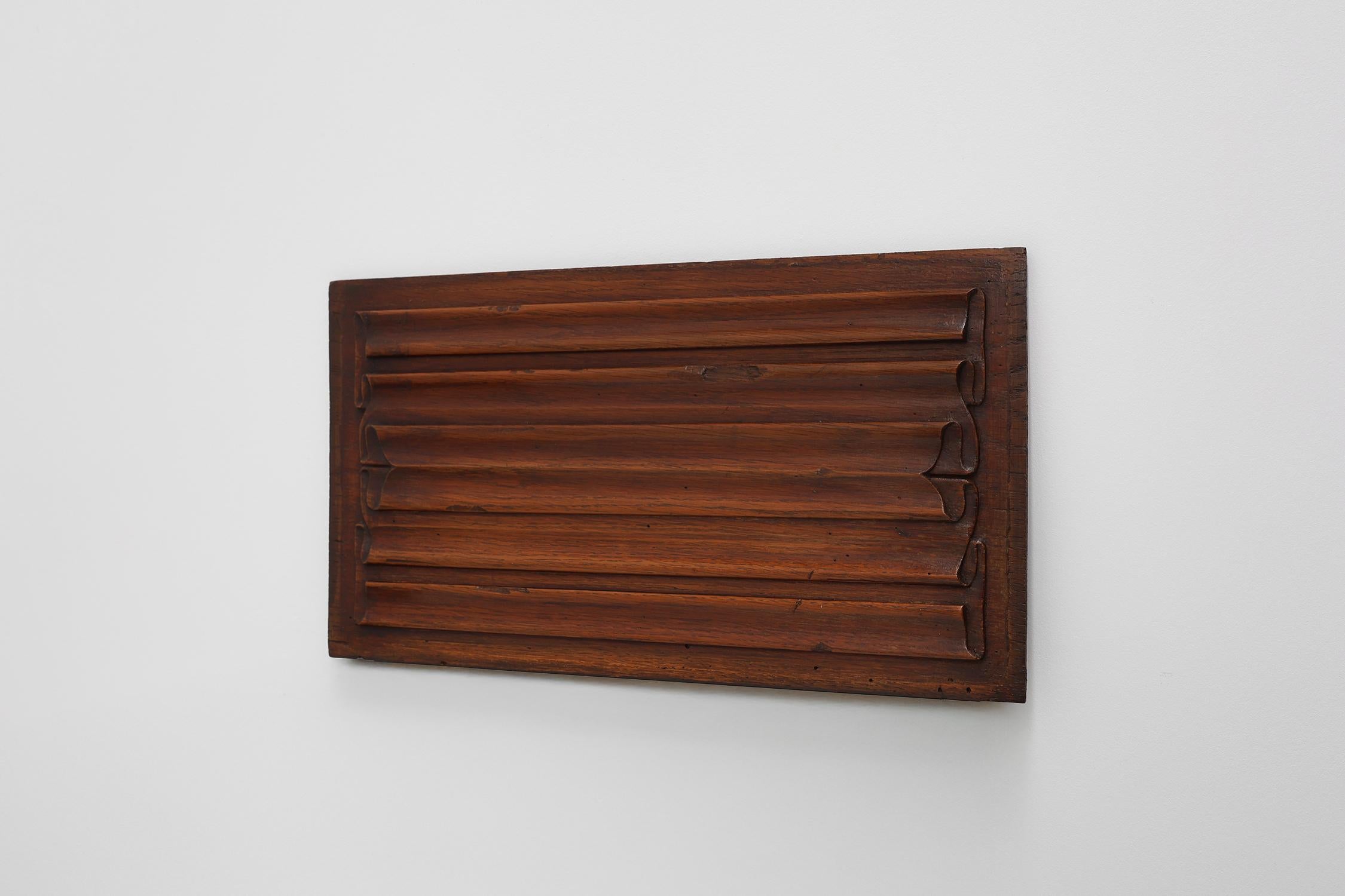 16th Century oak carved Gothic Panel, Belgium In Good Condition For Sale In Meulebeke, BE