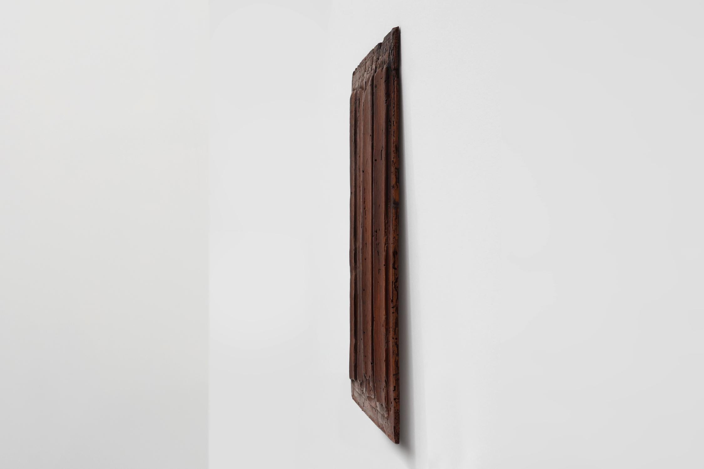 16th Century oak carved Gothic Panel, Belgium For Sale 2