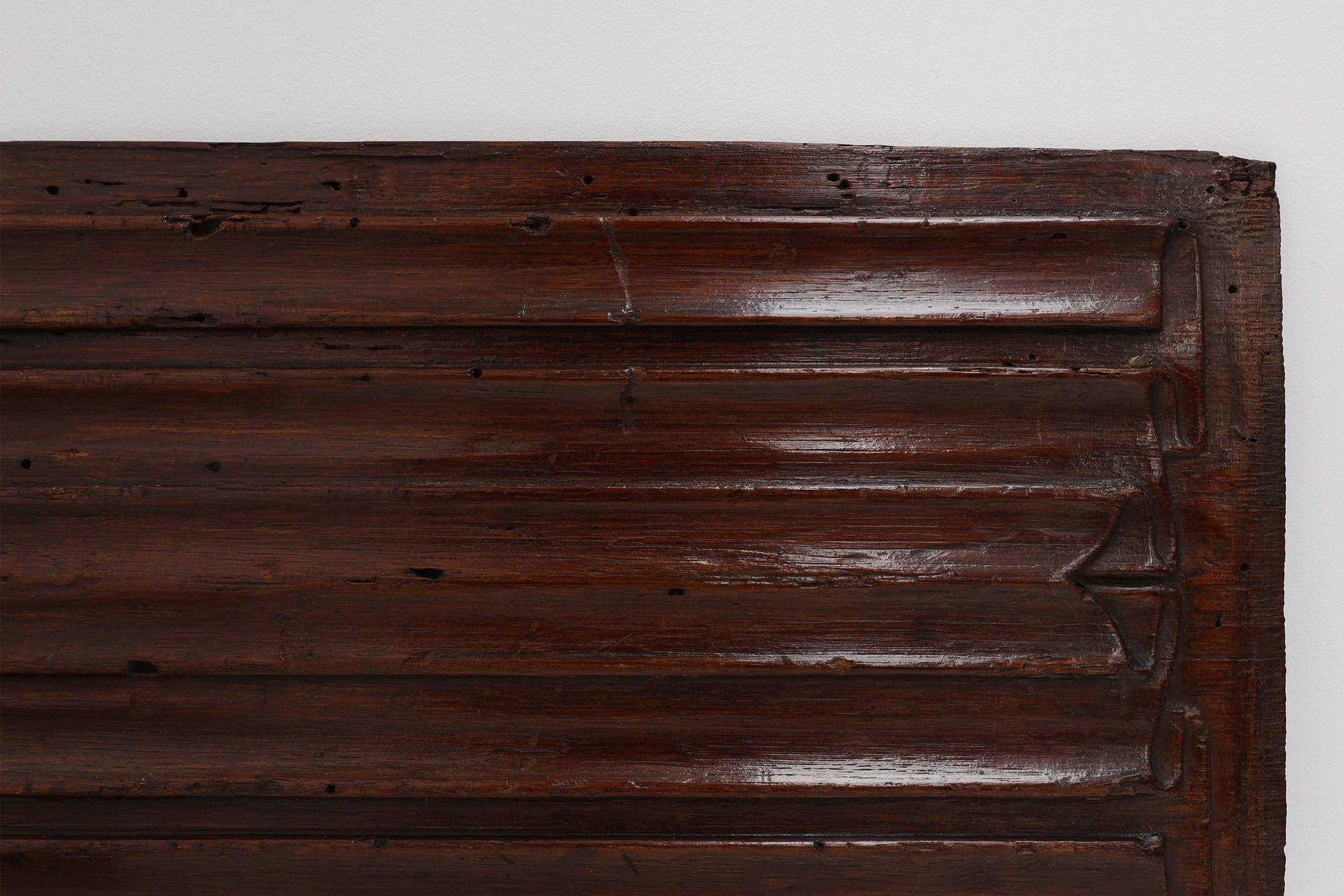 16th Century oak carved Gothic Panel, Belgium For Sale 2