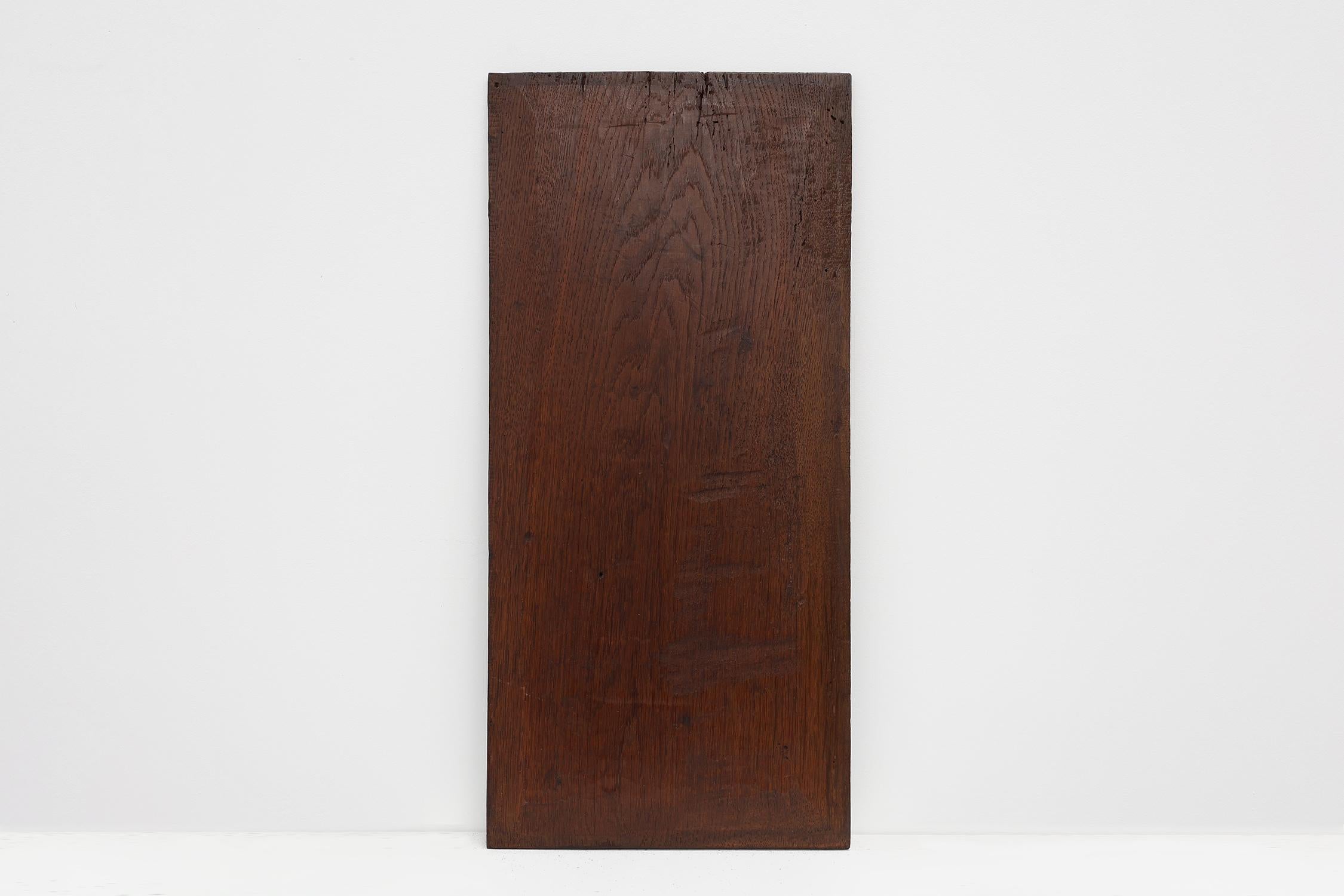 16th Century oak carved Gothic Panel, France For Sale 3