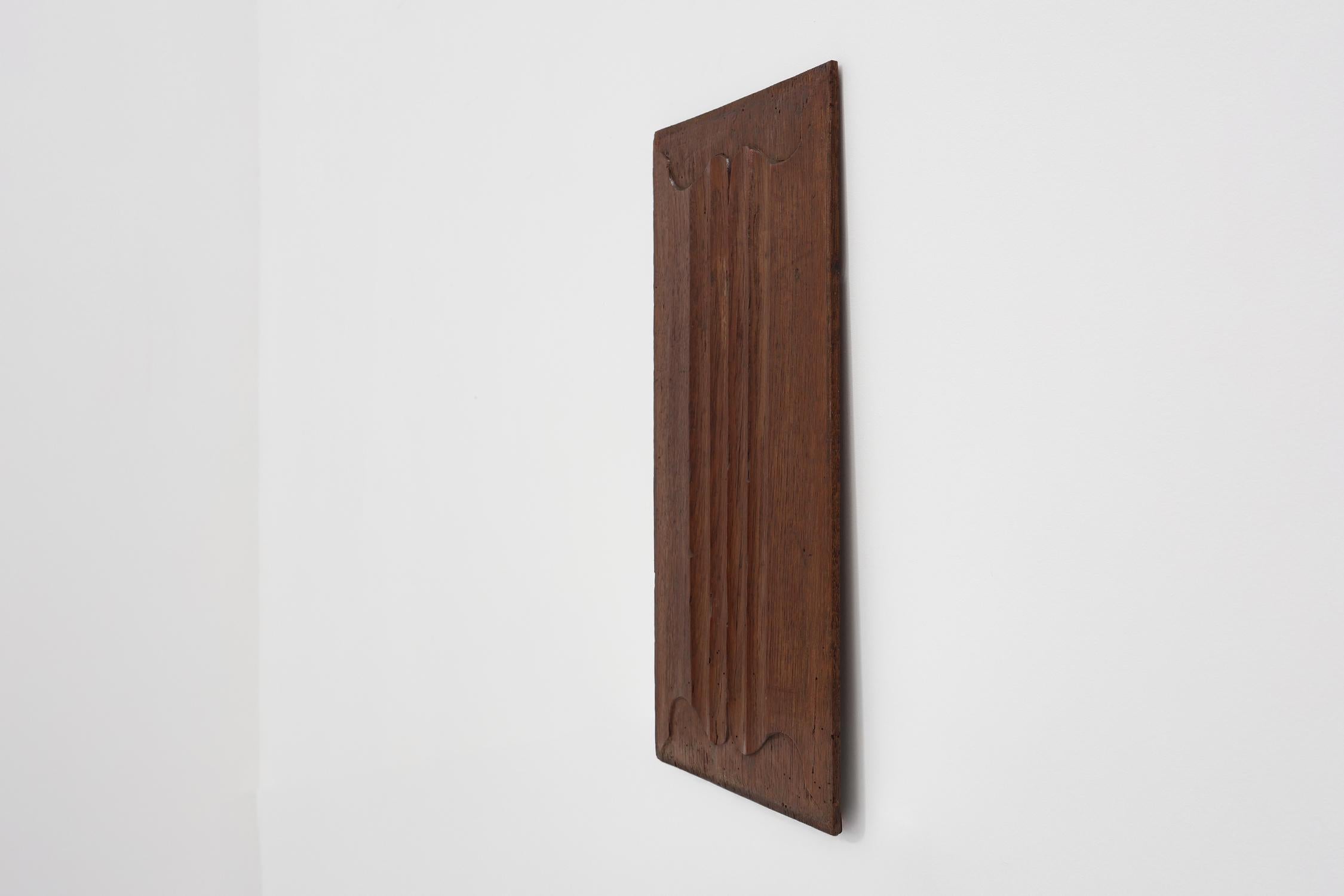 Gotische Tafel aus Eiche, 16. Jahrhundert, Frankreich (Eichenholz) im Angebot