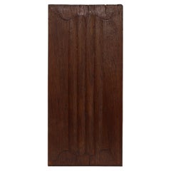 Panel gótico tallado en roble del siglo XVI, Francia