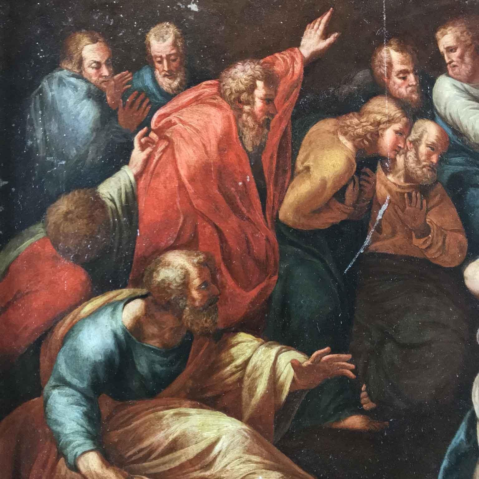 16th Century Old Masters Nicolo Cercignani the Transfiguration after Raphael For Sale 2