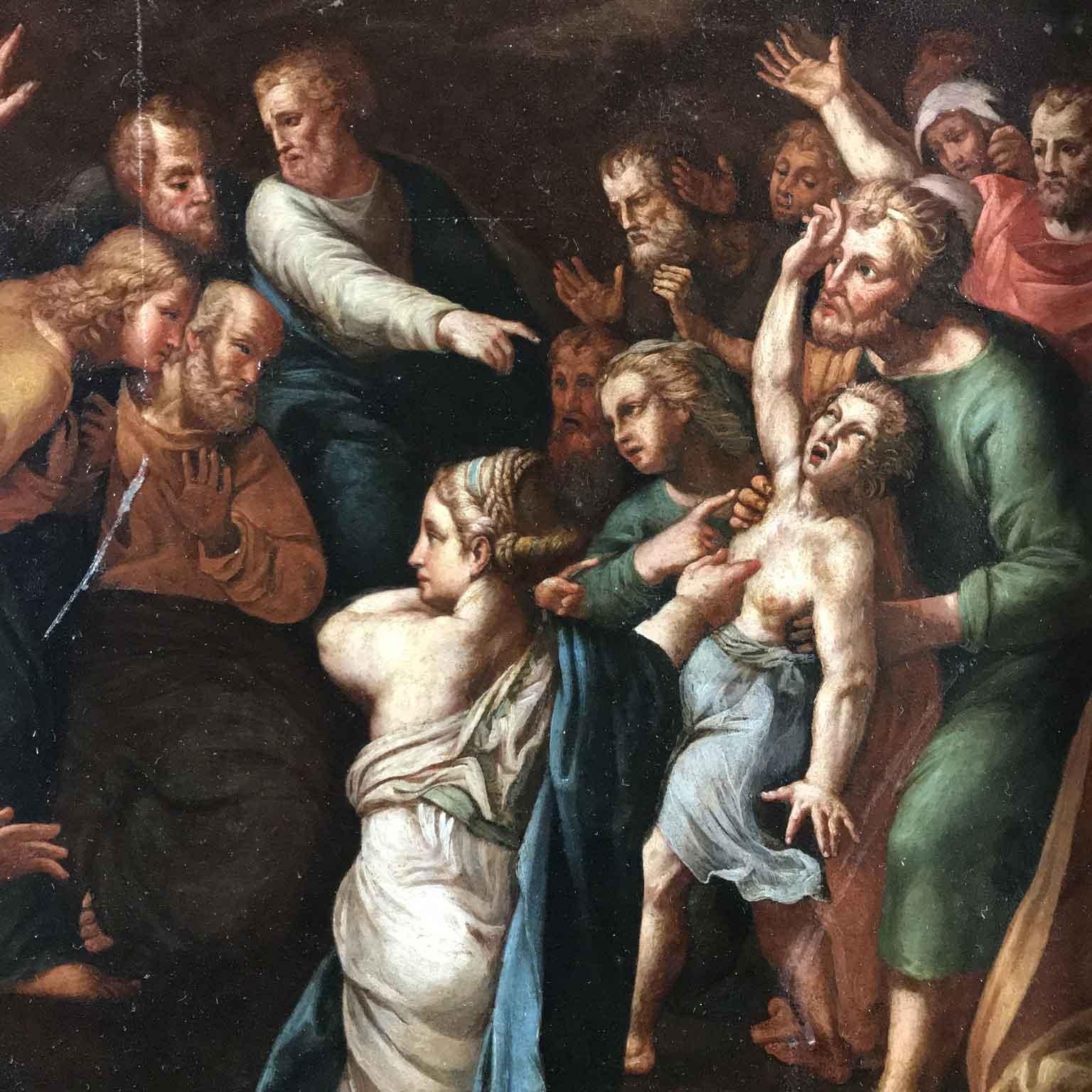 Un olio su rame della fine del XVI secolo di Nicolò Cercignani, un artista italiano del tardo Rinascimento o del periodo manierista, che raffigura la trasfigurazione raffaellesca.

Nicolò Cercignani, talvolta chiamato Niccolò Circignani, detto