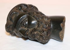 16th Century or Older Marble Bust of a Roman Man's Head