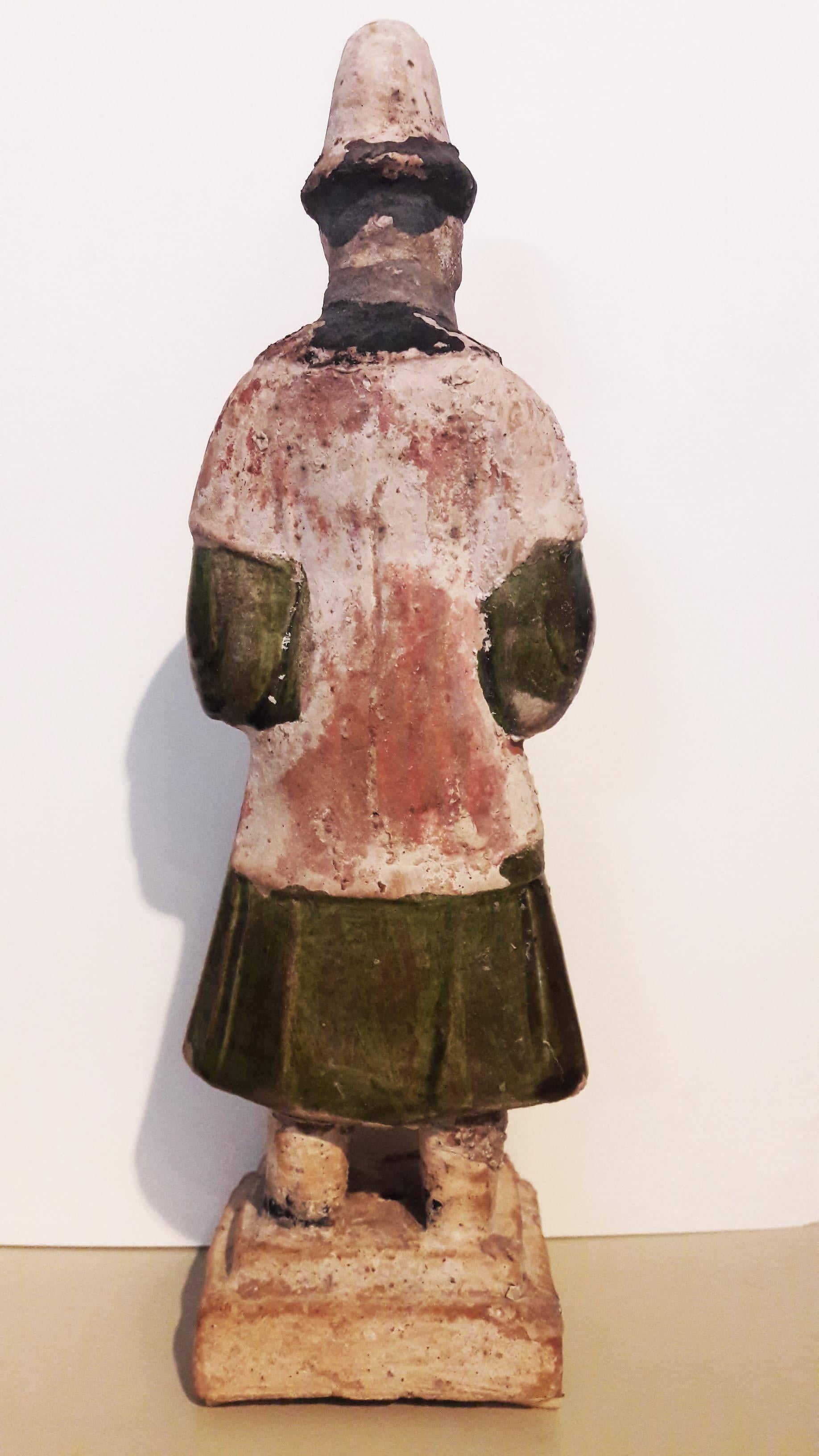Chinese 16th Century Ritual Attendant Figure, Ming Period