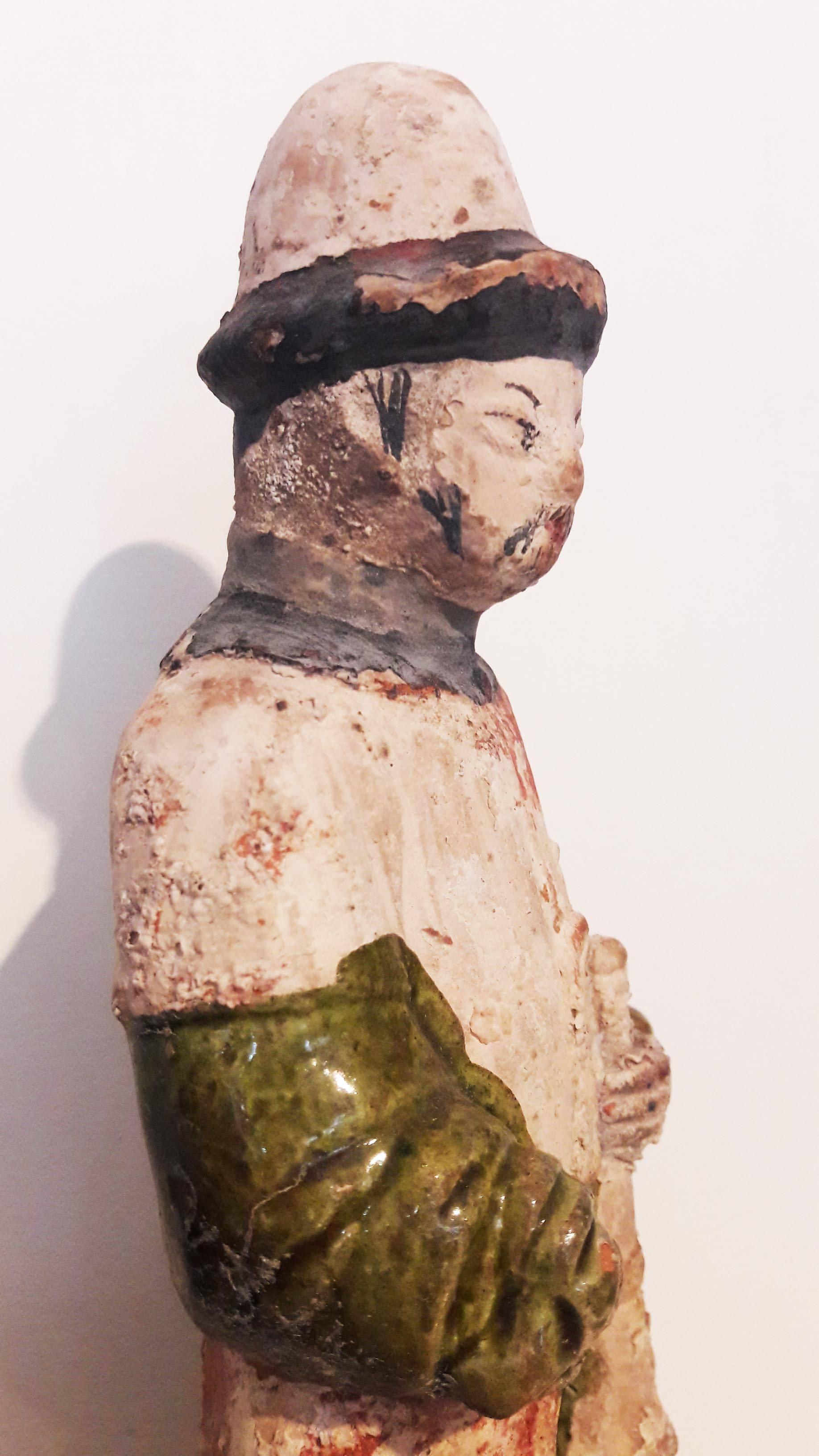 Terracotta 16th Century Ritual Attendant Figure, Ming Period