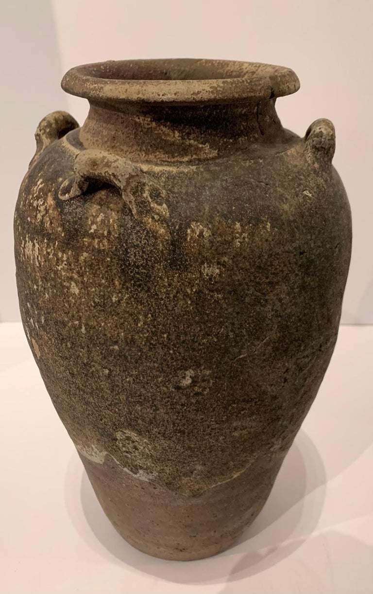 16th Century Sawankhalok Ceramic Vase, Thailand at 1stDibs