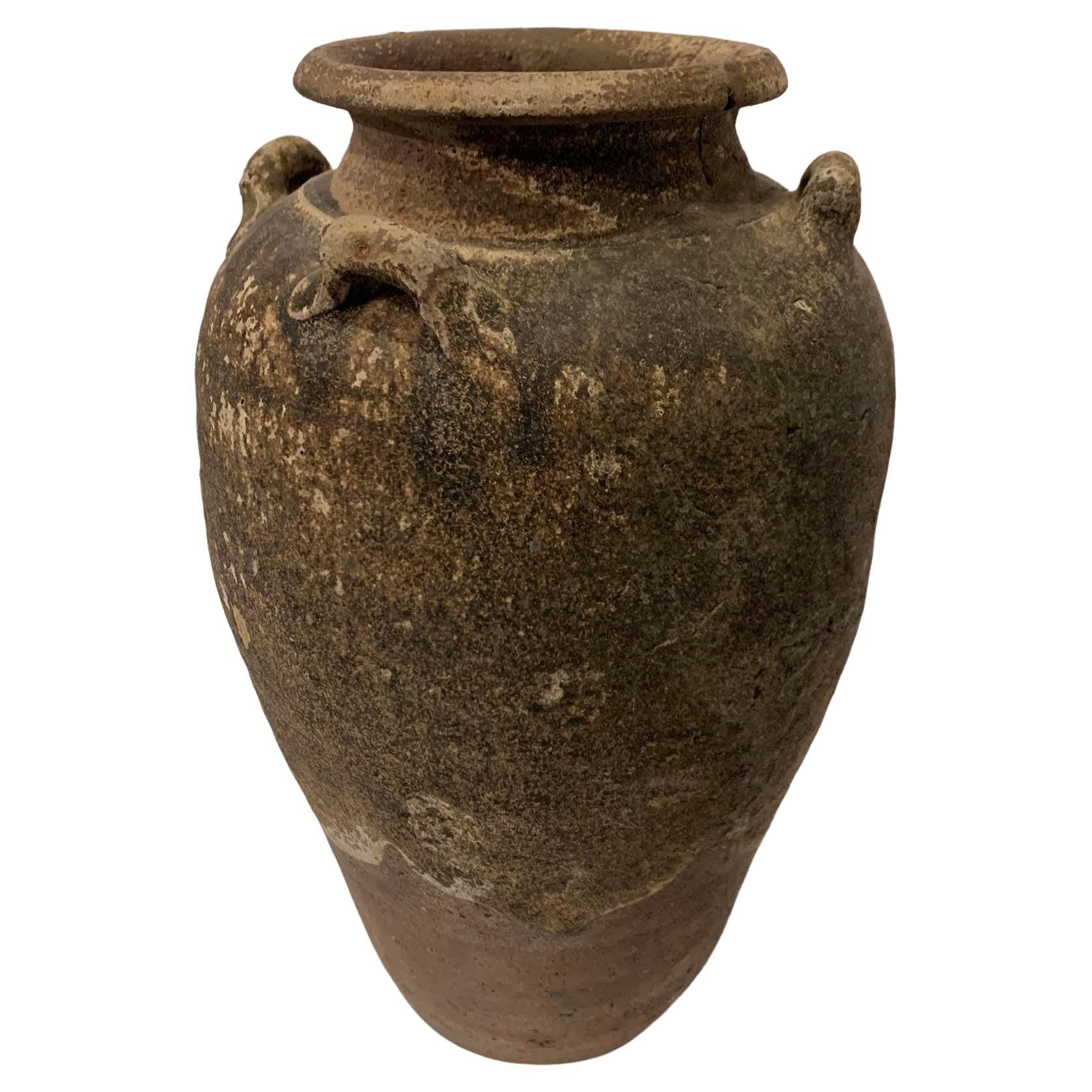 Large Japanese Ceramic Jar, Tamba, 16th Century at 1stDibs