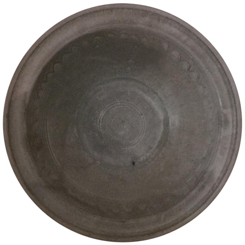 16th Century Sawankhalok Thai Celadon Dish For Sale