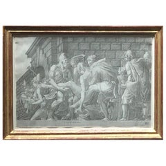 Antique 16th Century School of Fontainebleau Engraving