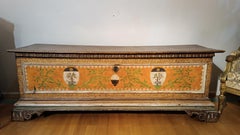 16. Jh. SENESISCHE LAGERBANK CONTRADA DELLA SELVA