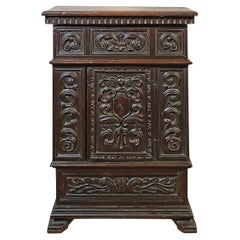 16th CENTURY SMALL CANDLE HOLDER SIDEBOARD