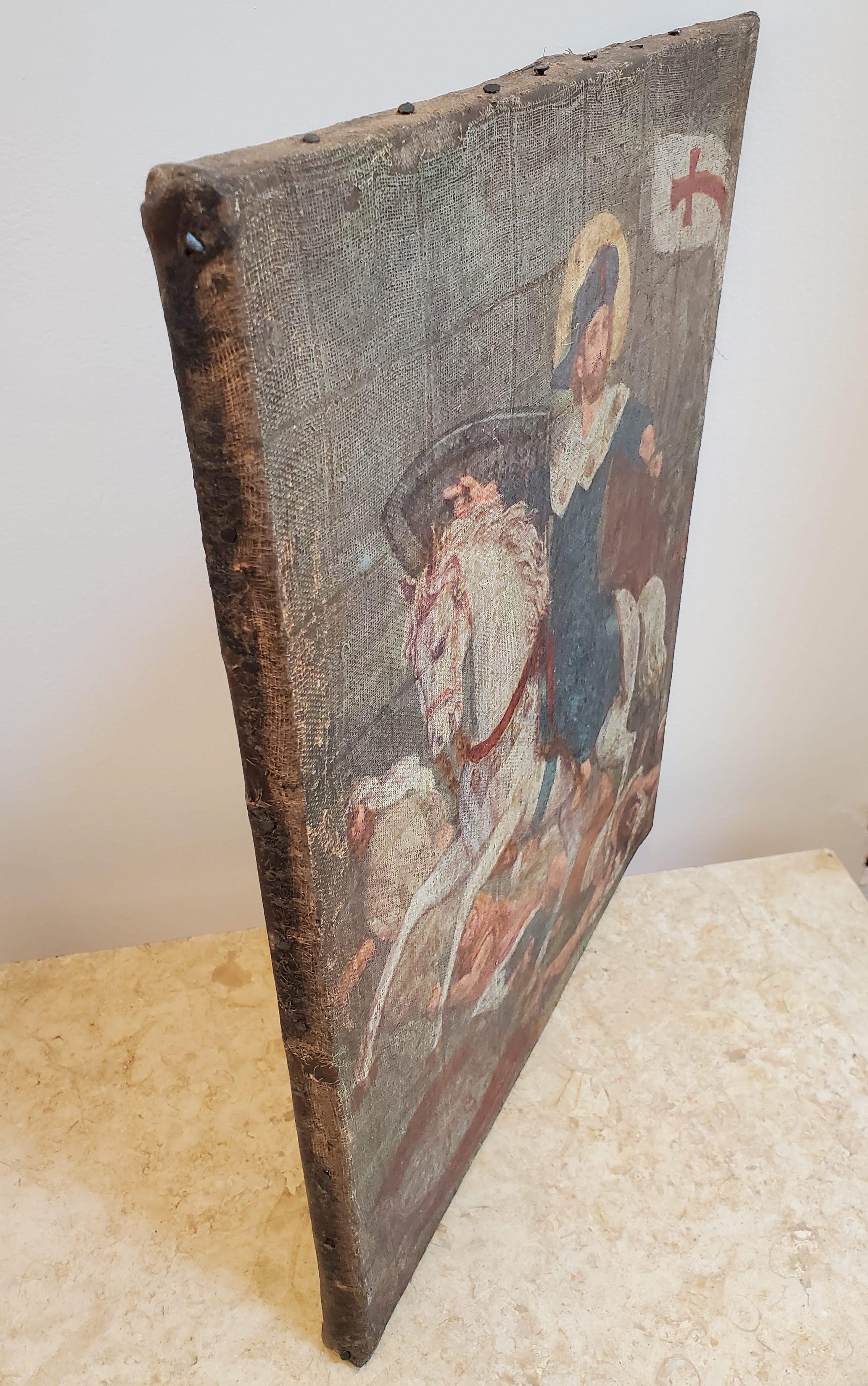 16th Century Spanish Colonial Oil Painting 6