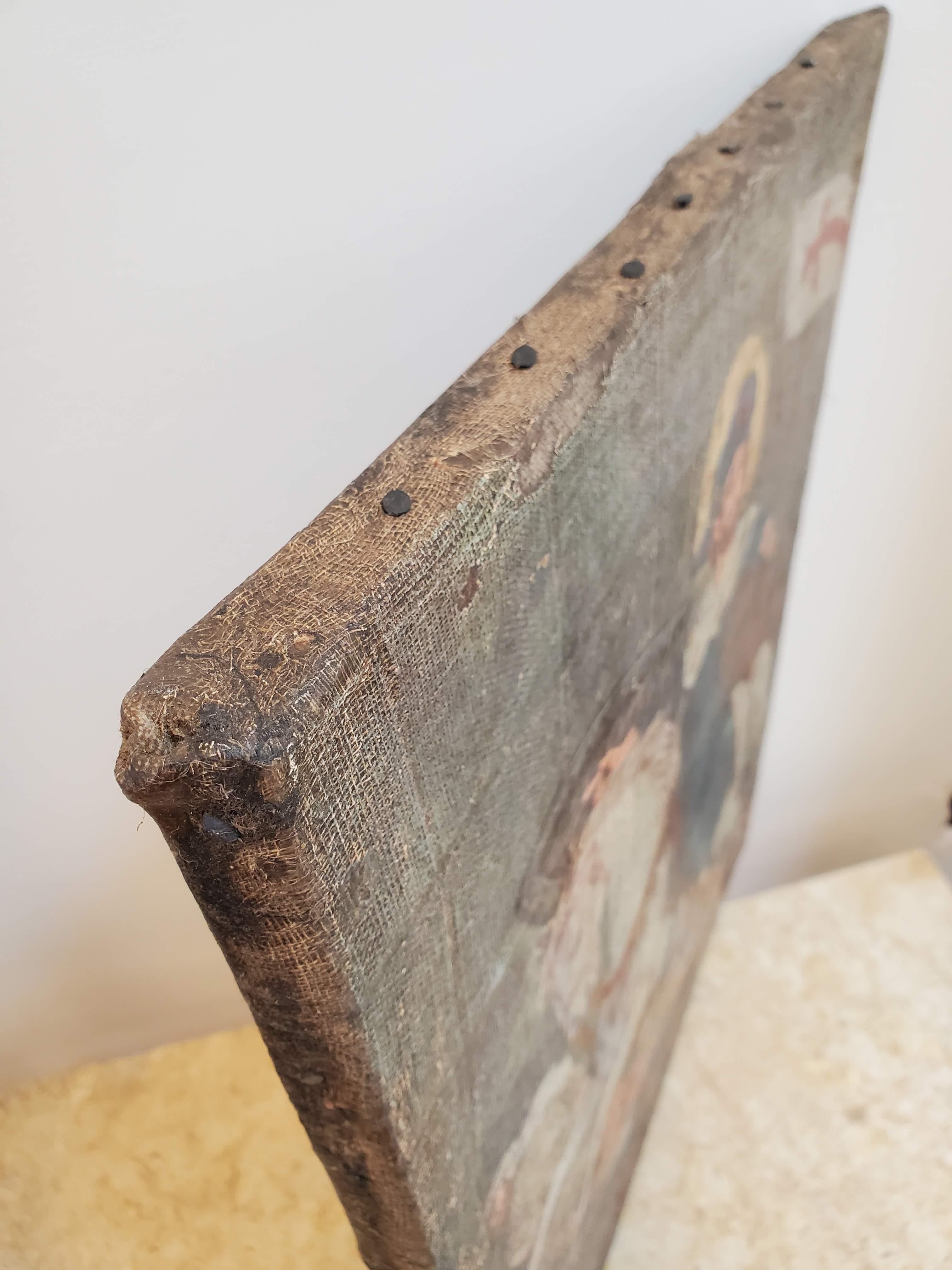 16th Century Spanish Colonial Oil Painting 7
